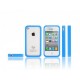 Coque Bumper iPhone 4 souple et fluorescente